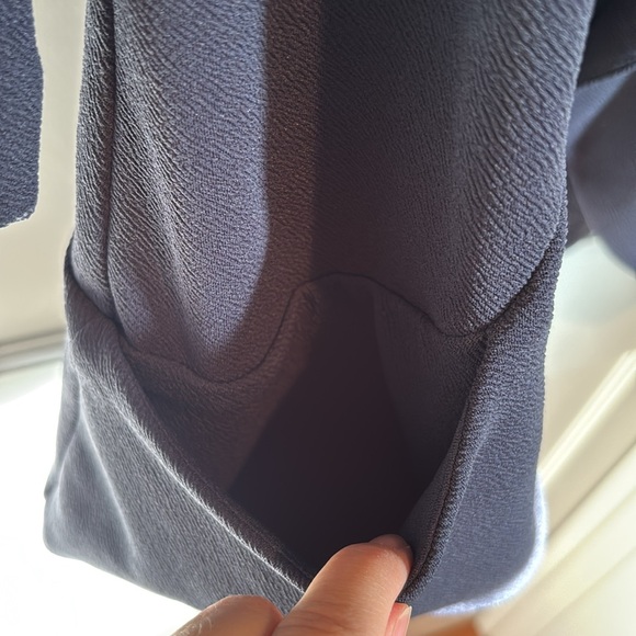 French Mauve (Stitch Fix) Melanie knit tunic blazer with pockets - Picture 4 of 15